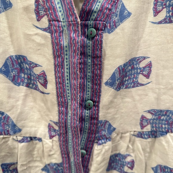 NWTs vineyard vines size small TANG FISH DRESS - Picture 3 of 5